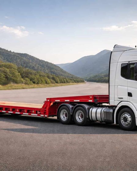 Carreta prancha rebaixada 4 eixos: alugue com a HD Car